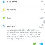 how to turn off airwave on nest