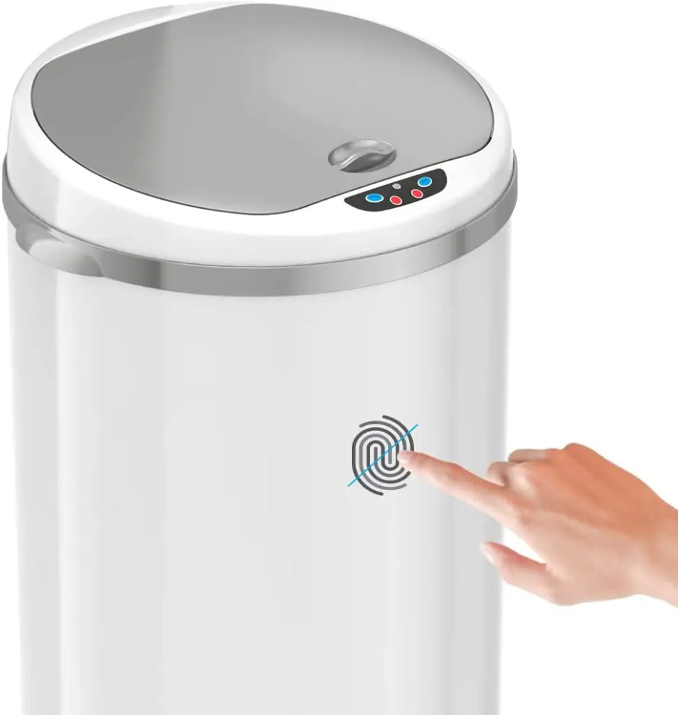 iTouchless 13 Gallon Touchless Sensor Trash Can