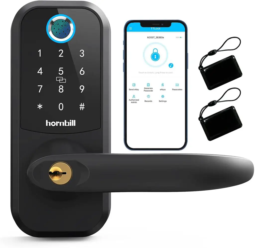 Hornbill 5-in-1 Keyless Entry Keypad Door Lock