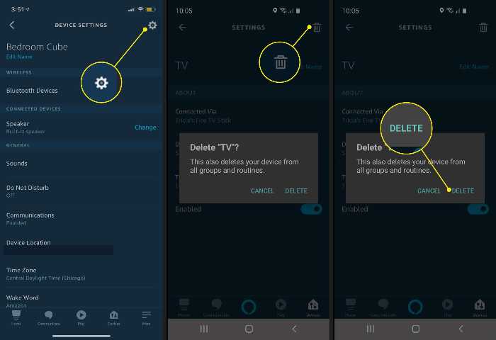 How to Delete Device in Alexa App