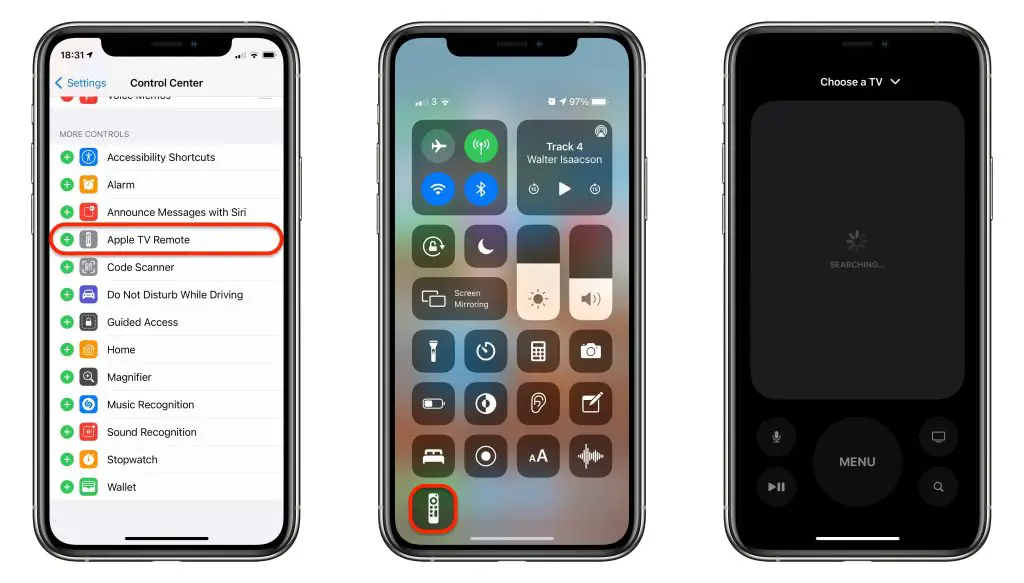 How to connect Apple TV to WiFi without Remote using iphone