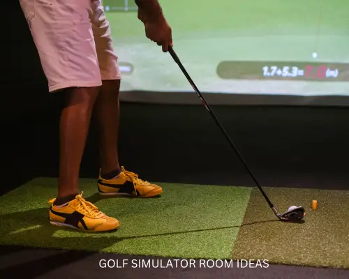 golf simulator room ideas