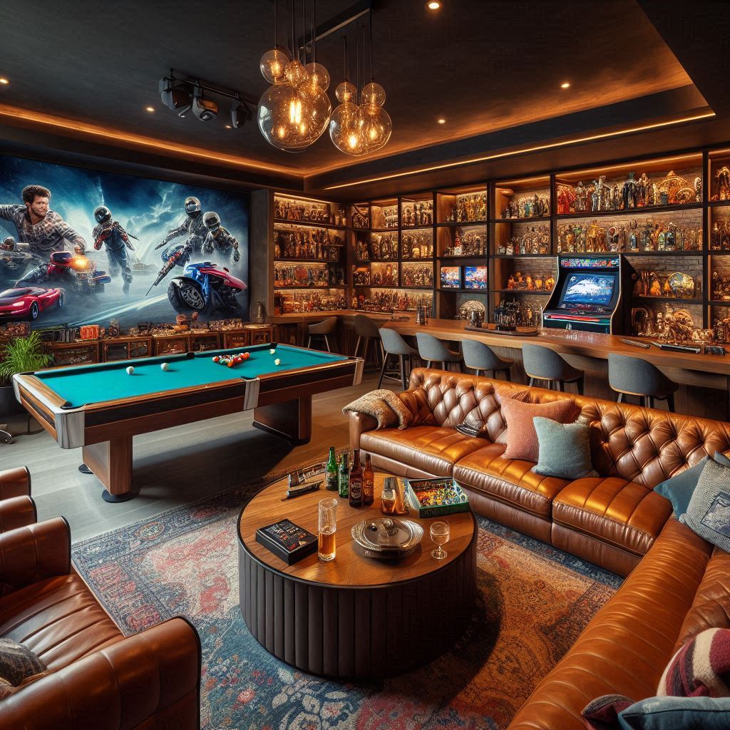 Man Cave Design Ideas Layout Man Cave Design Ideas Layout