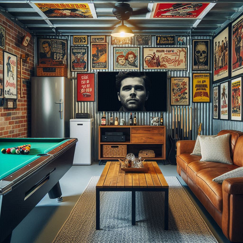 man cave ideas small space