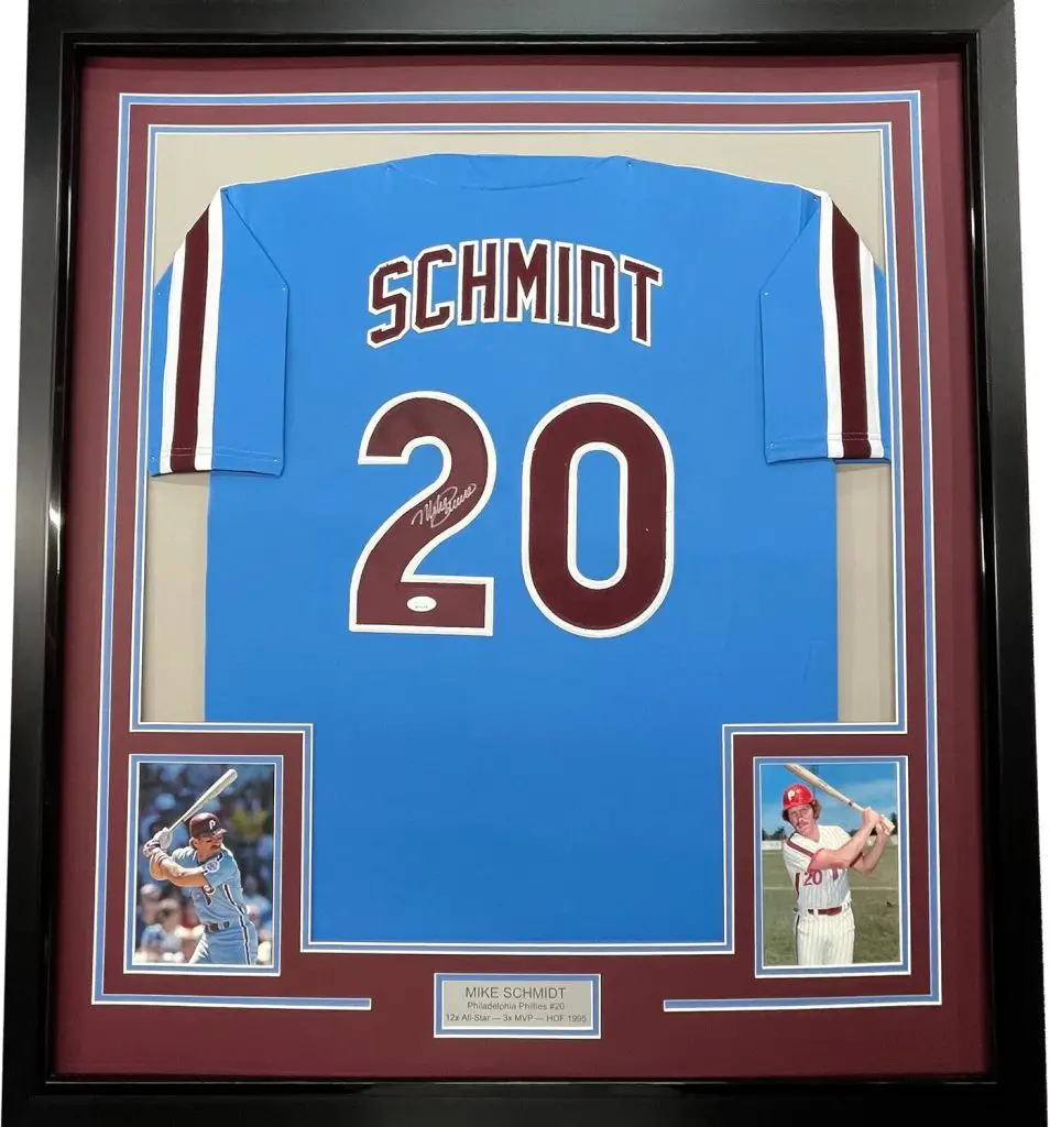 Signed Mike Schmidt JERESEY