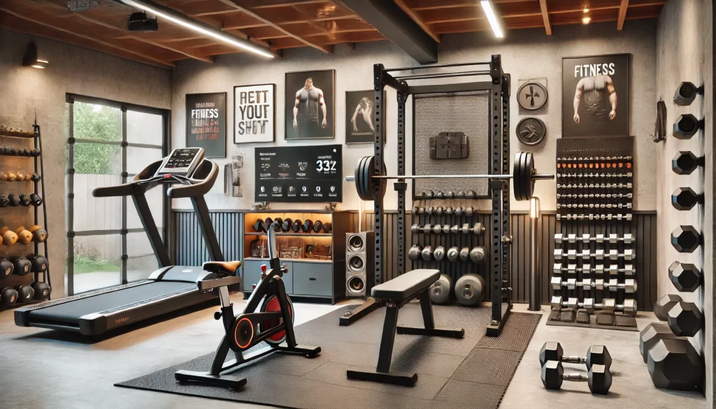 Home Garage Gym Ideas