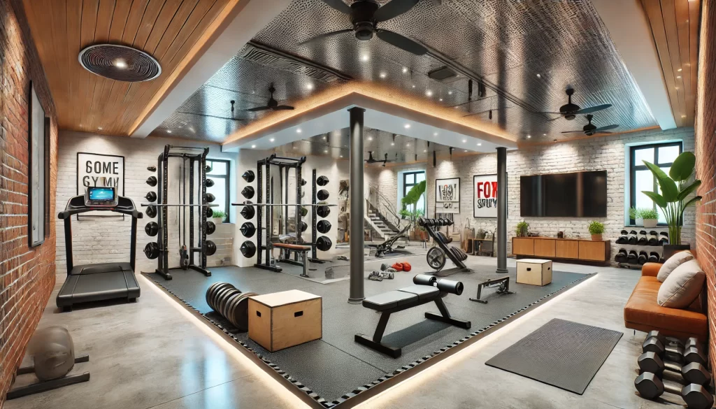 basement gym ideas