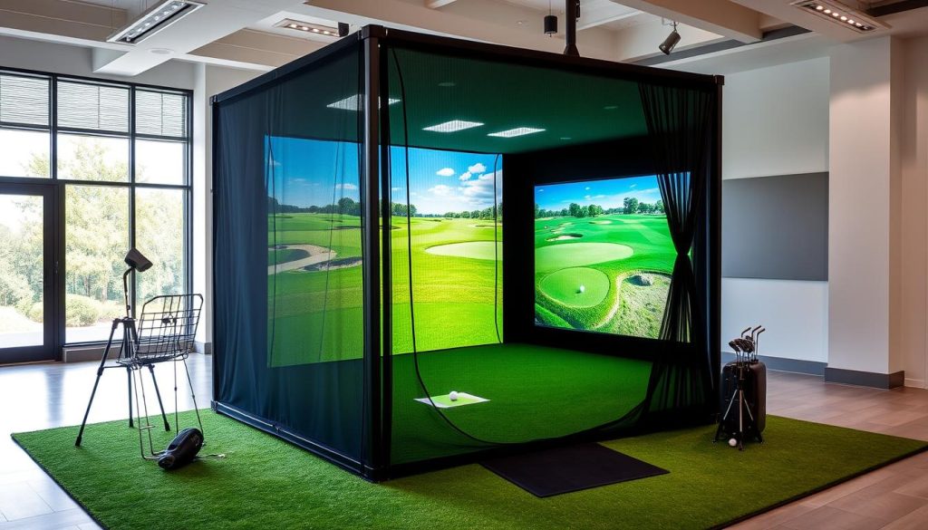 golf simulator enclosure kit