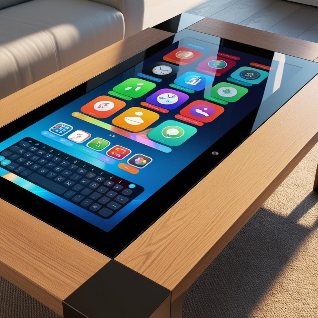 touchscreen coffee table