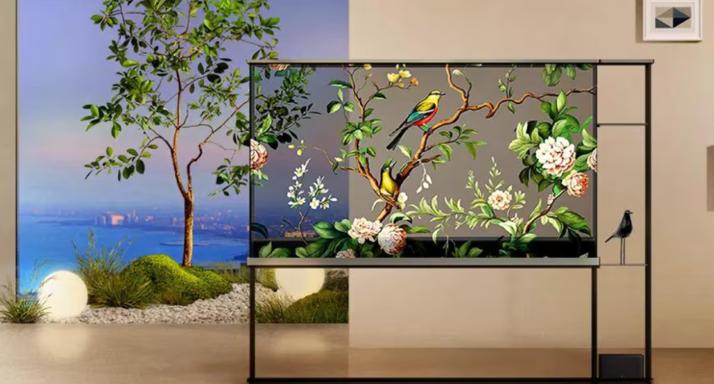 LG OLED Transparent TV