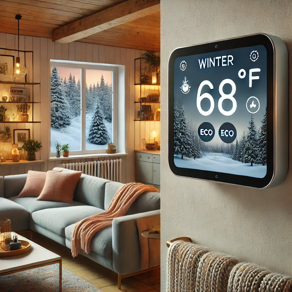 recommended thermostat settings for winter