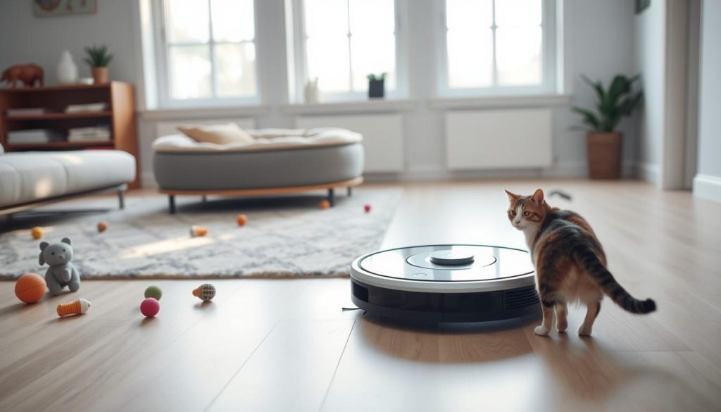 robot vacuum for pet hair