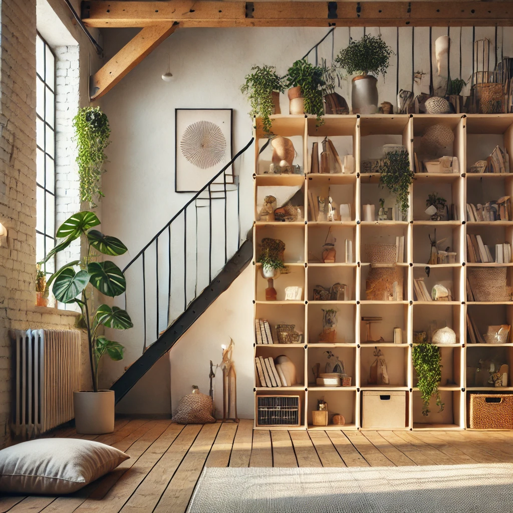 Divide Your Loft Smartly with Cozy Partitions