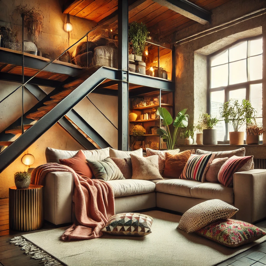 Incorporate Comfortable Seating Options loft