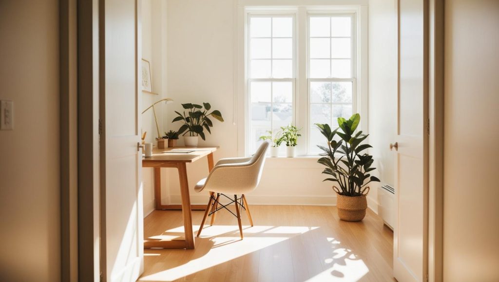  Make the Most of Natural Light IN A SMALL HOME OFFICE