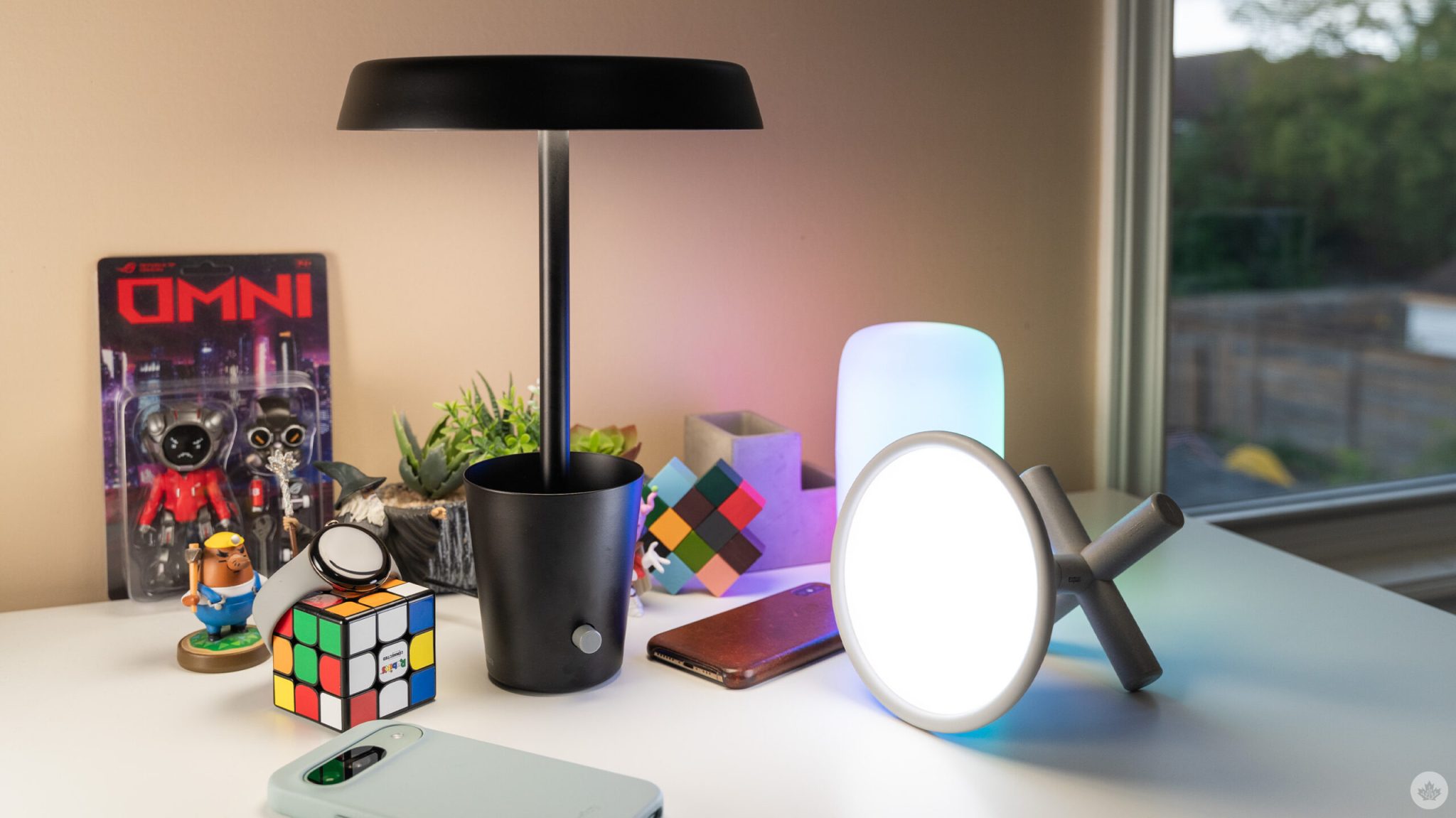 Umbra Cono Portable Smart Lamp, Sierra Umbra Cono Portable Smart Lamp, Sierra