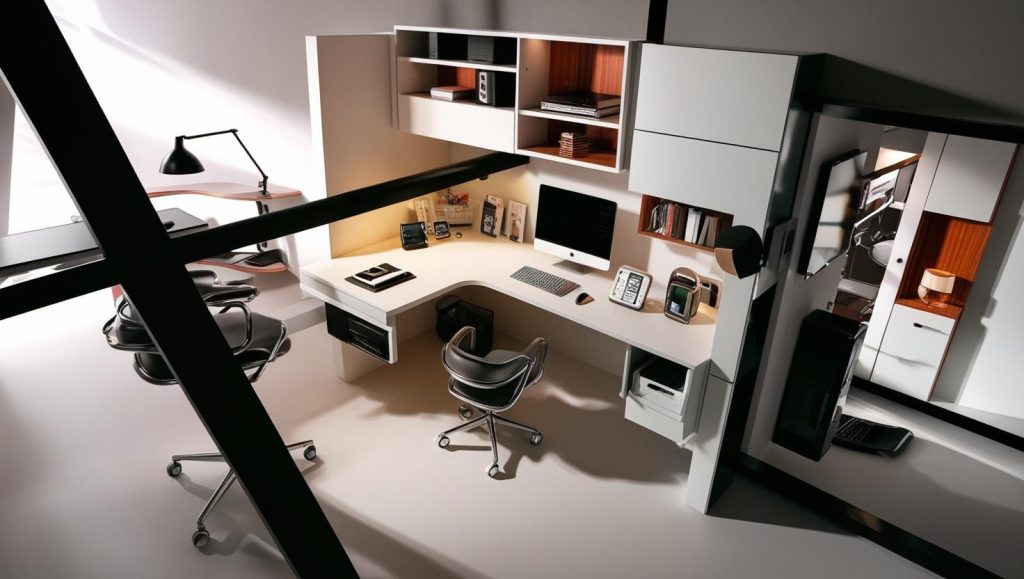 space saving gadgets for home office