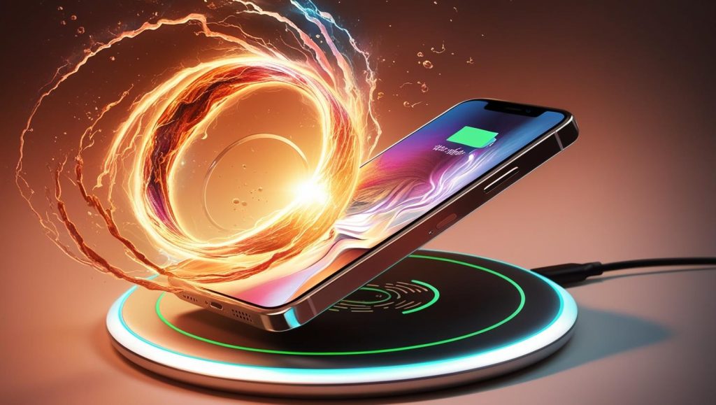 how does the wireless charging work