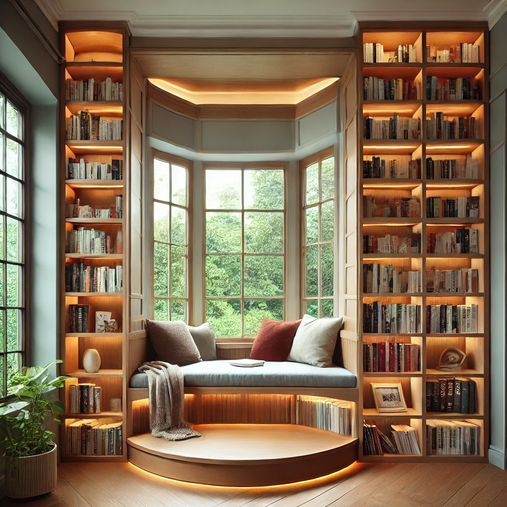 Library Nook Window Seat