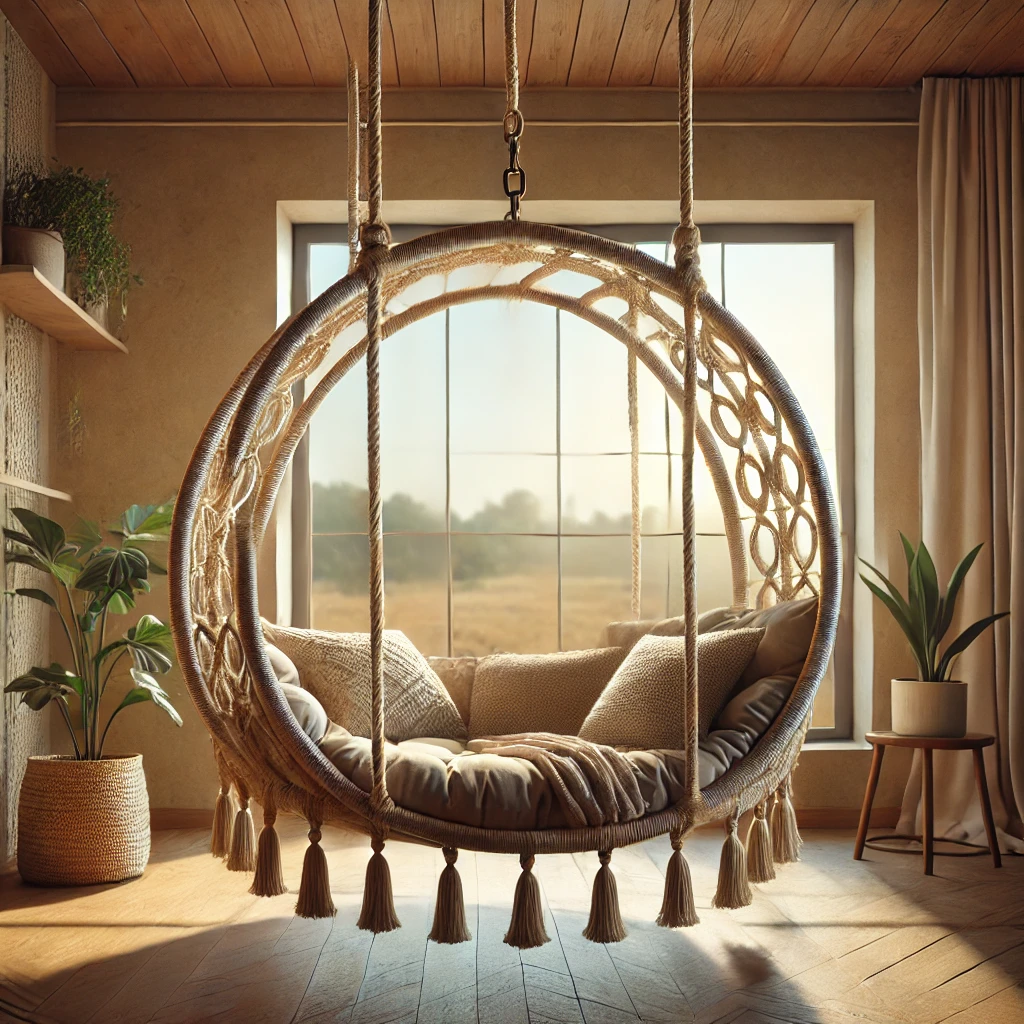 Hanging Cocoon Window Seat 