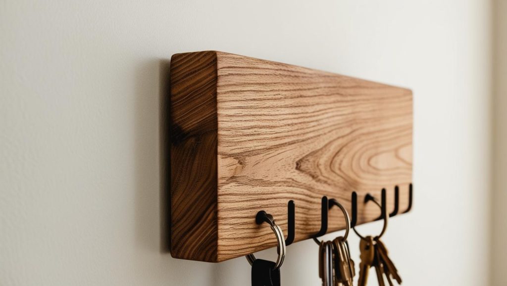 DIY WOODWORKING Wooden Key Holder