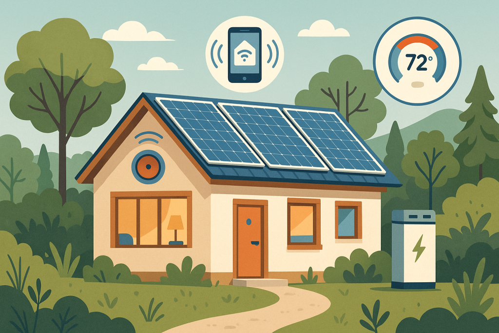 off-grid smart home