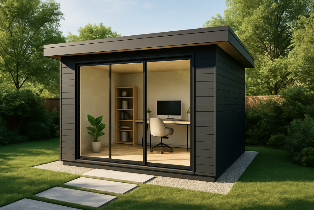 Modern Minimalist Shed