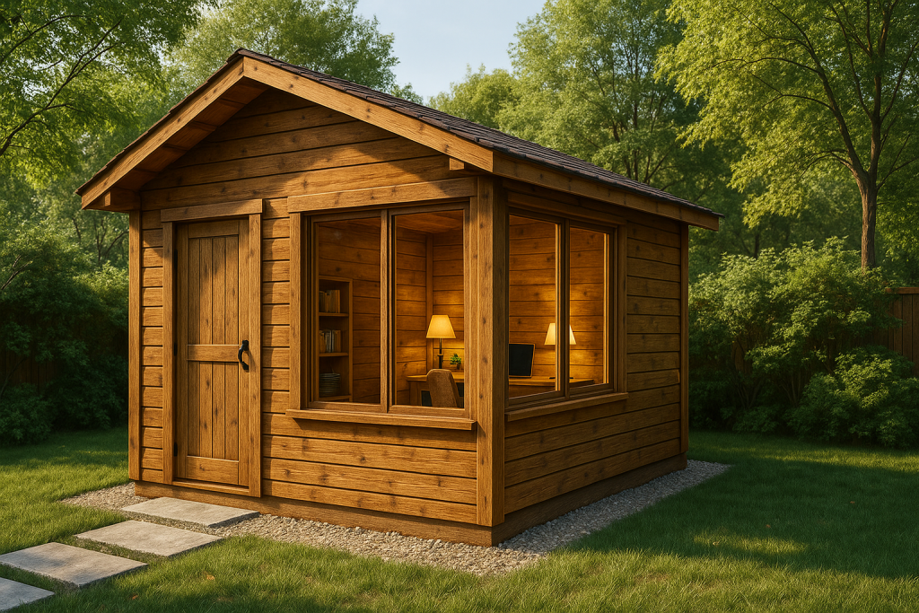 Rustic Cabin Shed