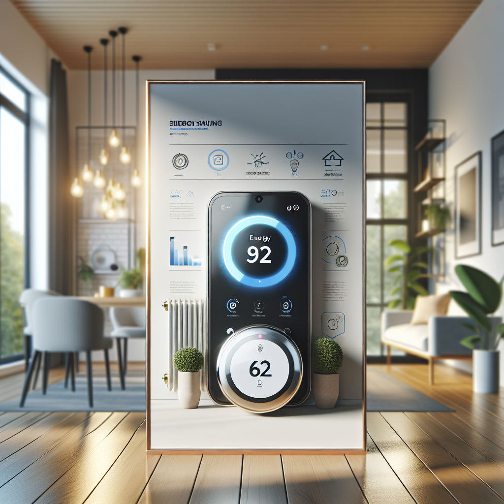 reduce electric bill with smart thermostat and energy monitor