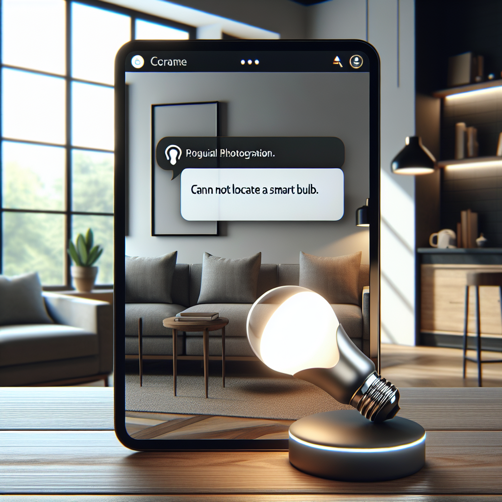 alexa can't find my smart bulb