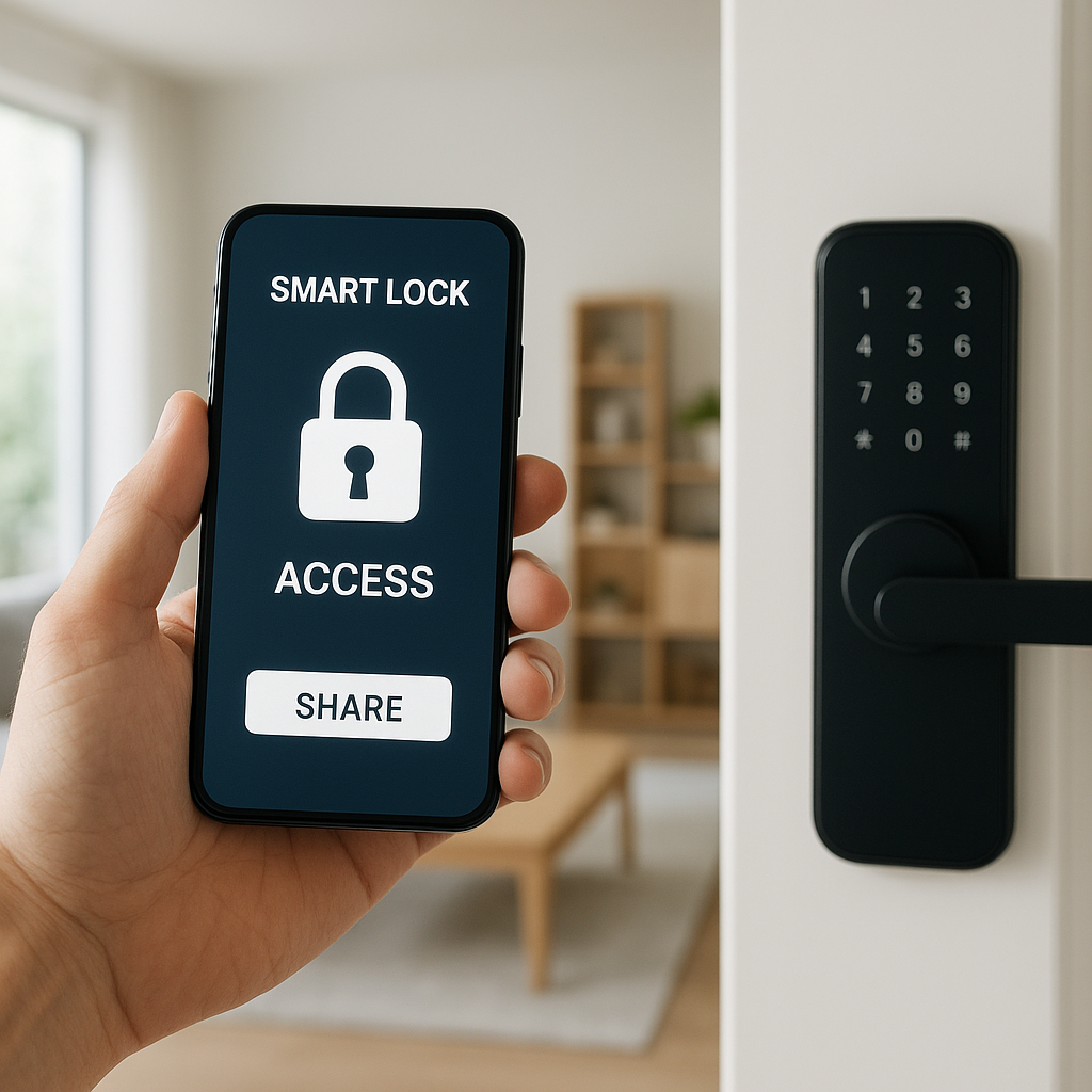 how to share smart lock access