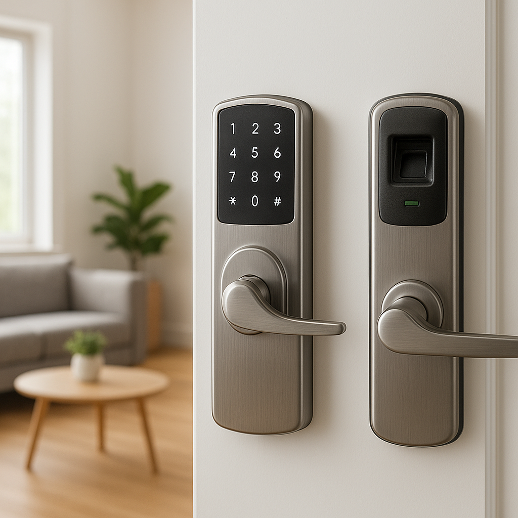 keypad vs fingerprint smart lock