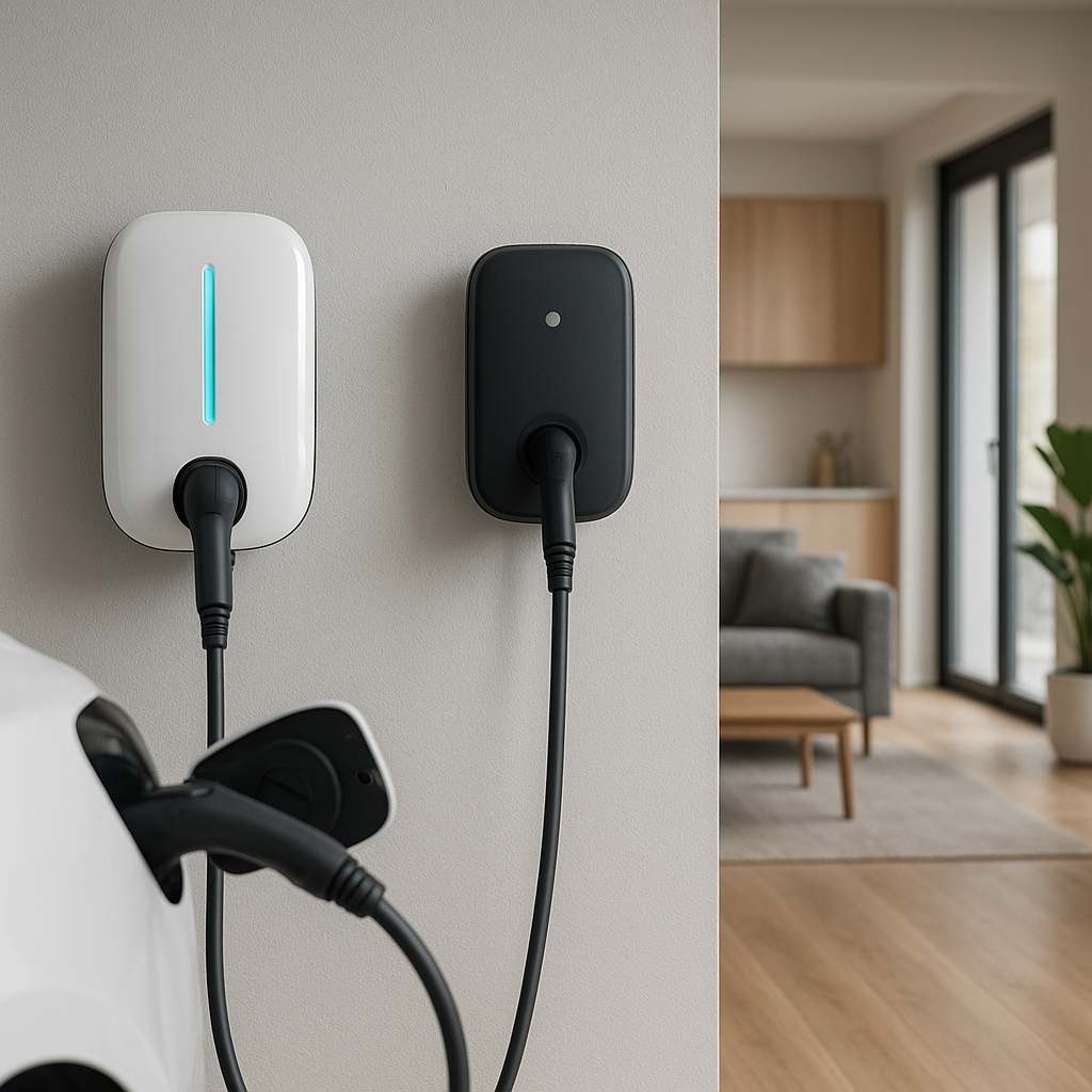 smart ev charger vs regular
