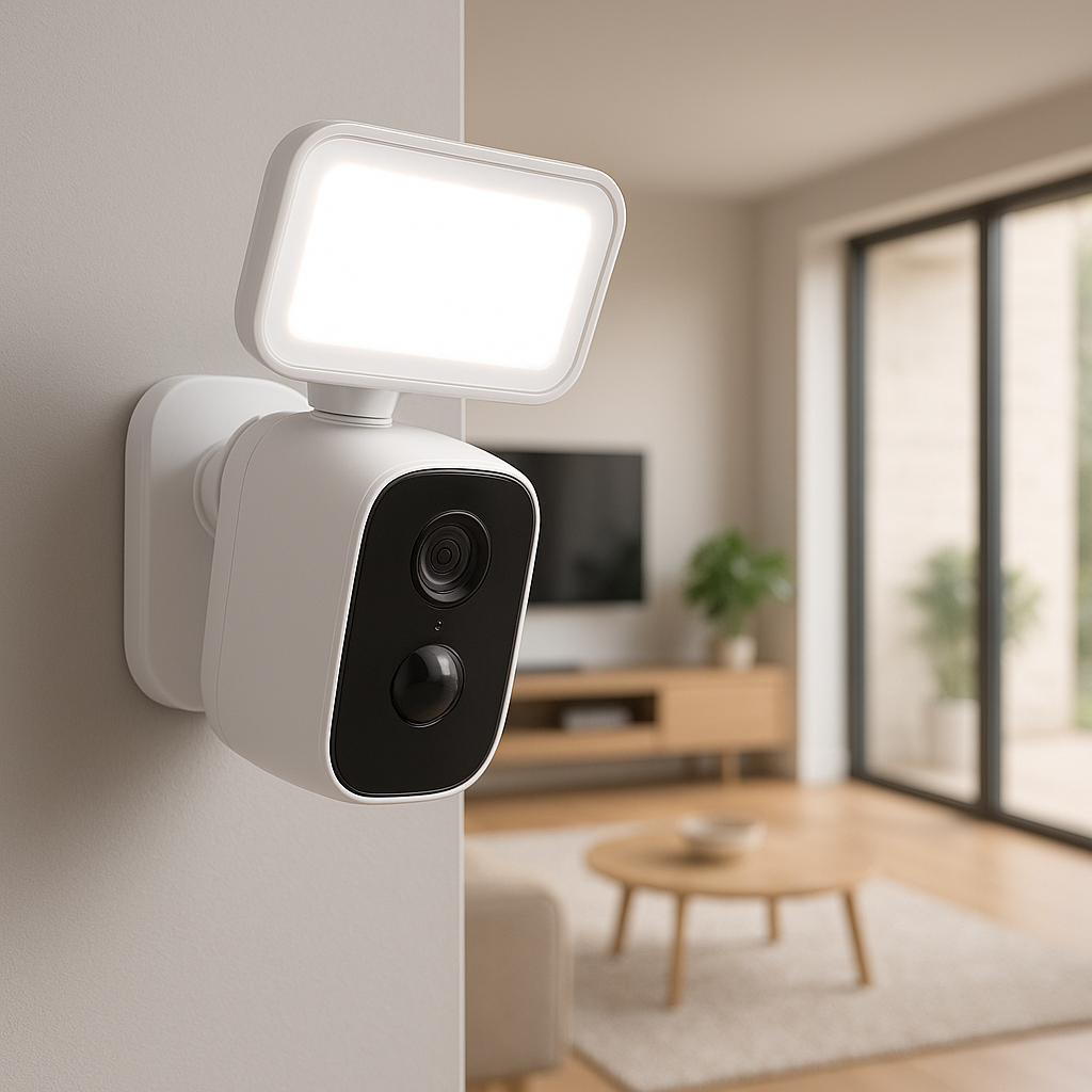 best battery powered floodlight security camera