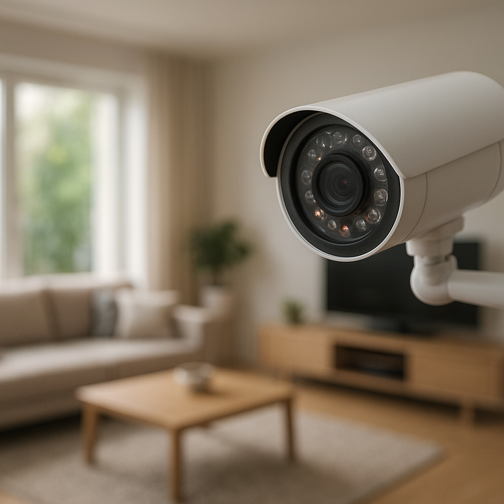 security camera night vision blurry
