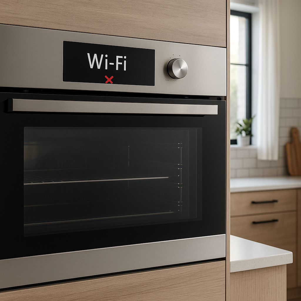 smart oven not connecting to wifi
