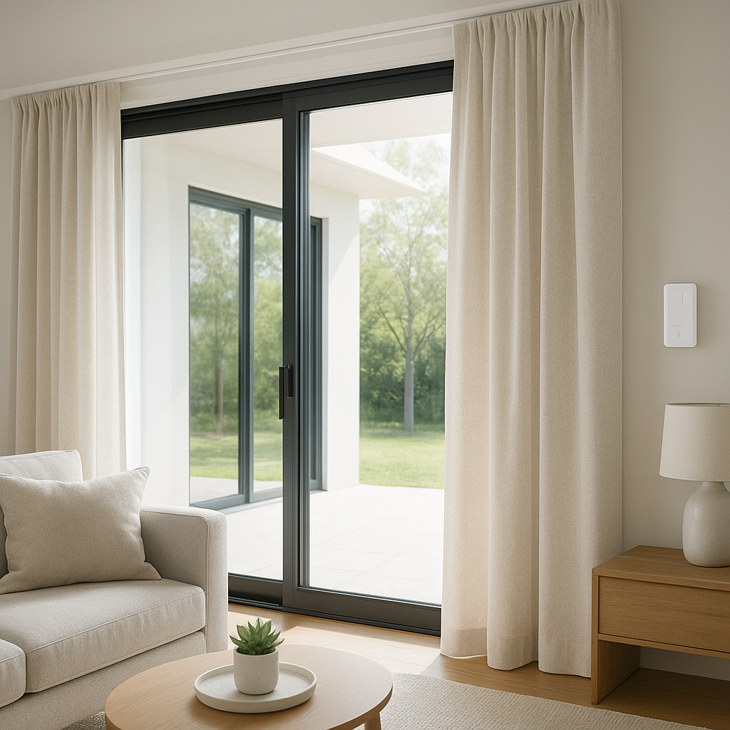 smart curtains for sliding glass doors
