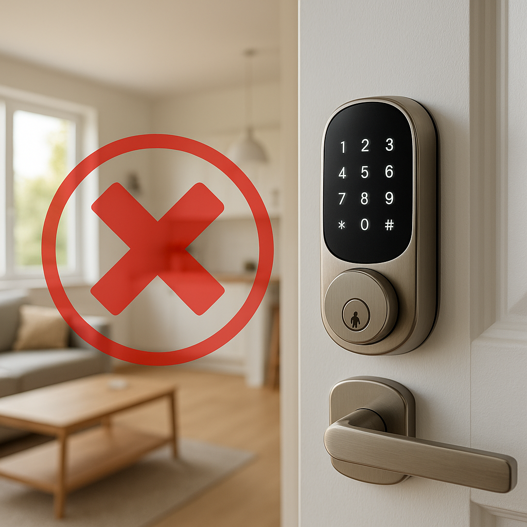 smart lock geofencing not working