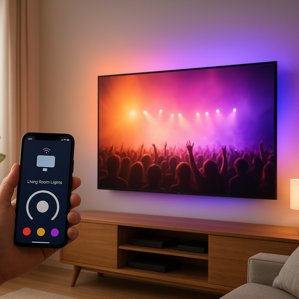 sync smart lights with tv