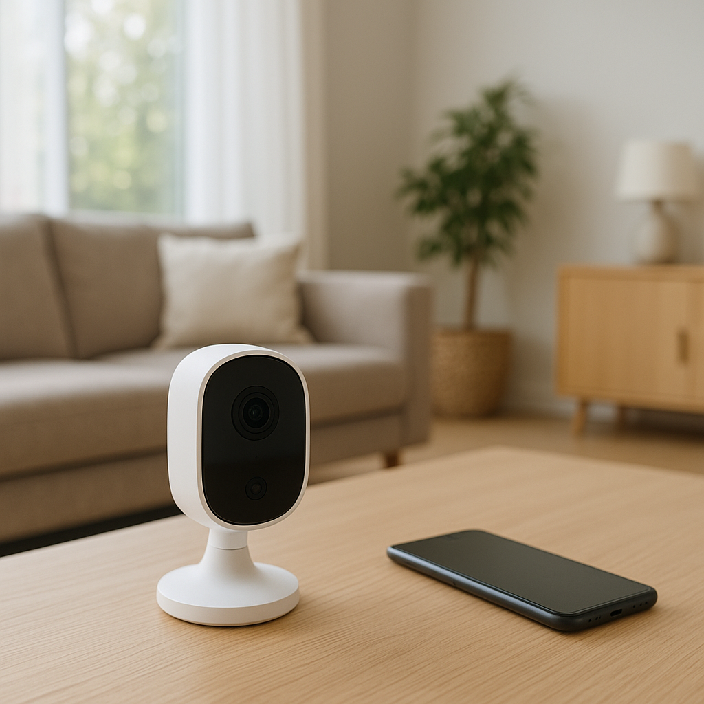 portable smart security for airbnb
