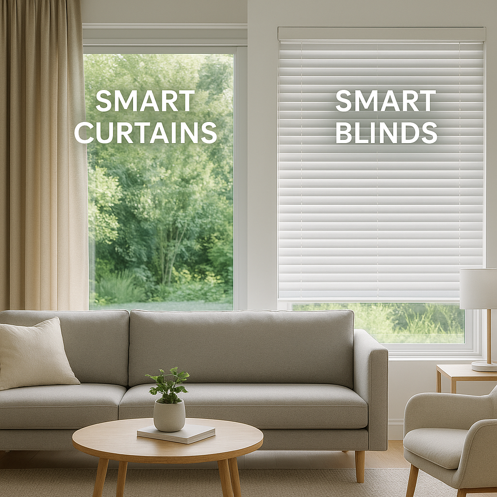 smart curtains vs smart blinds