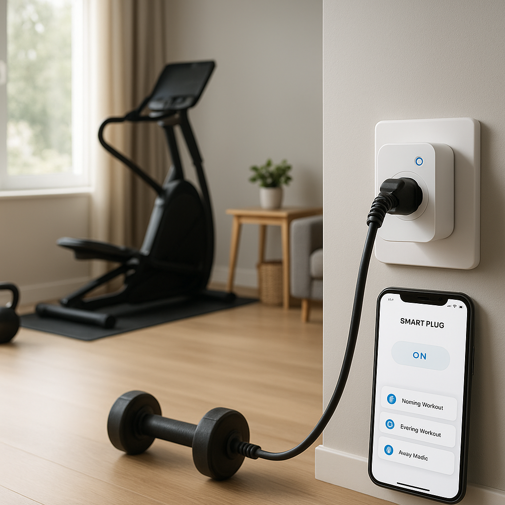 smart plug automations for home gym