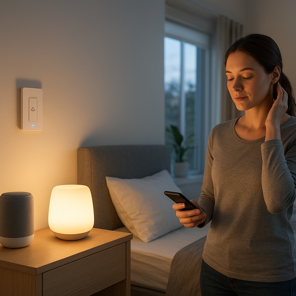 goodnight routine smart home