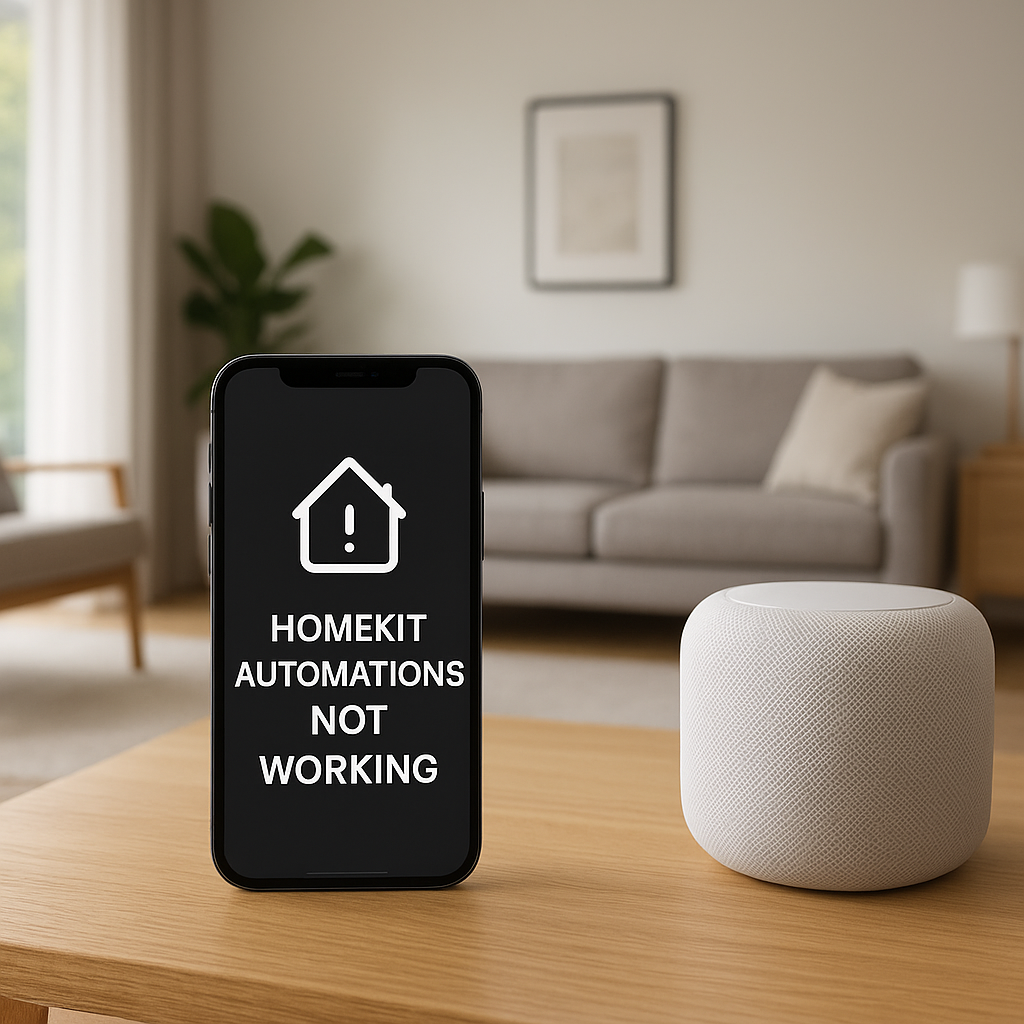 homekit automations not working