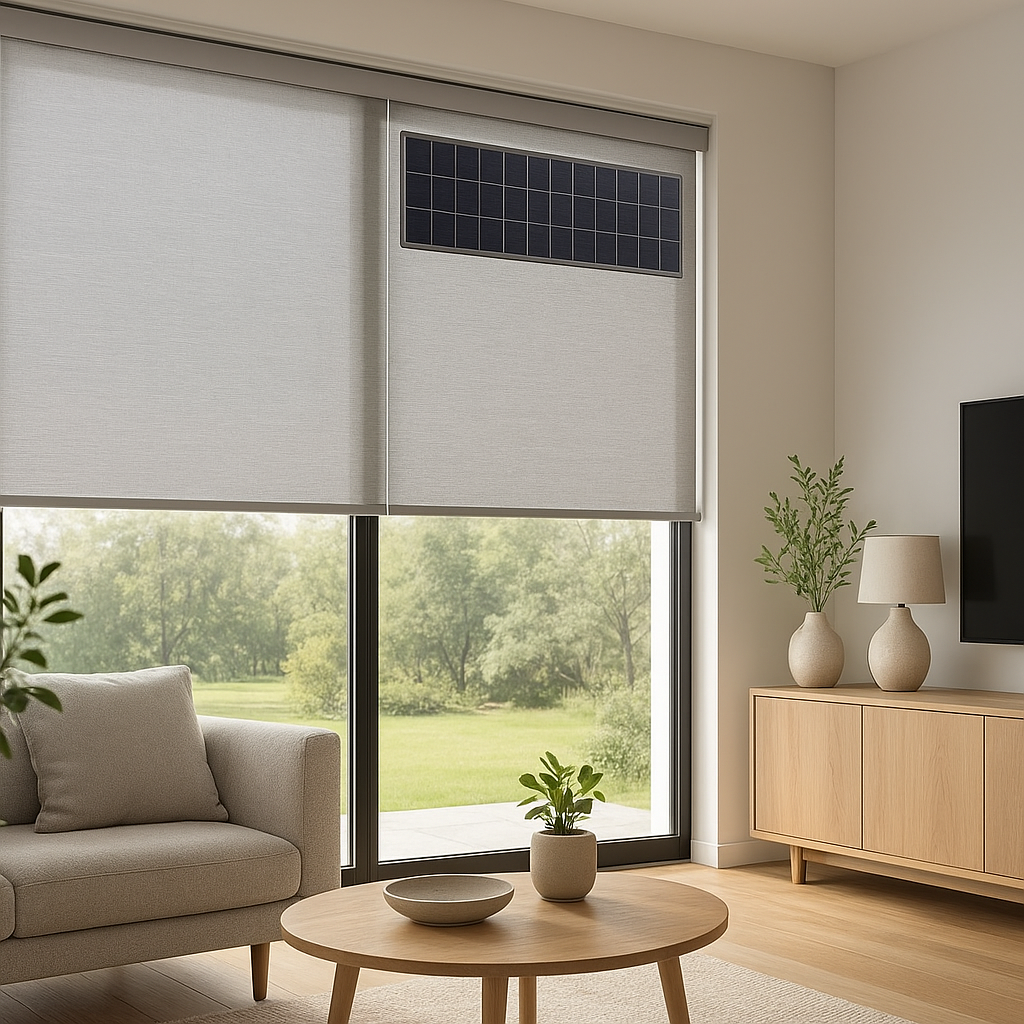 solar powered smart shades