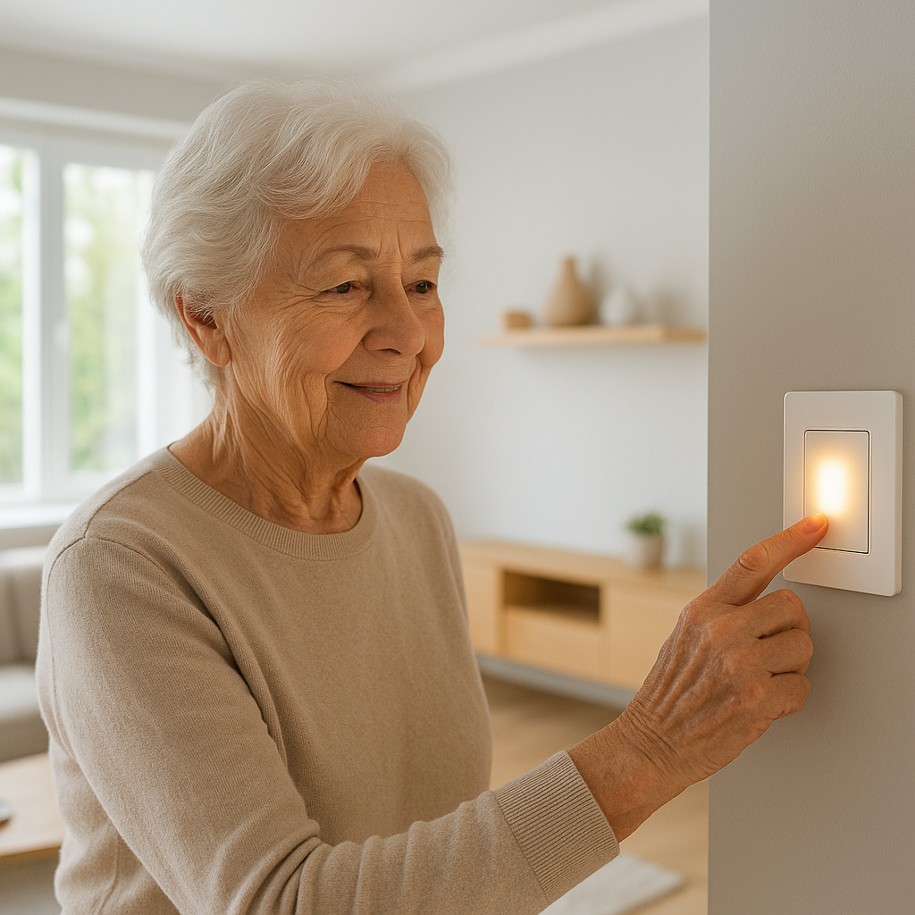 smart lighting for elderly